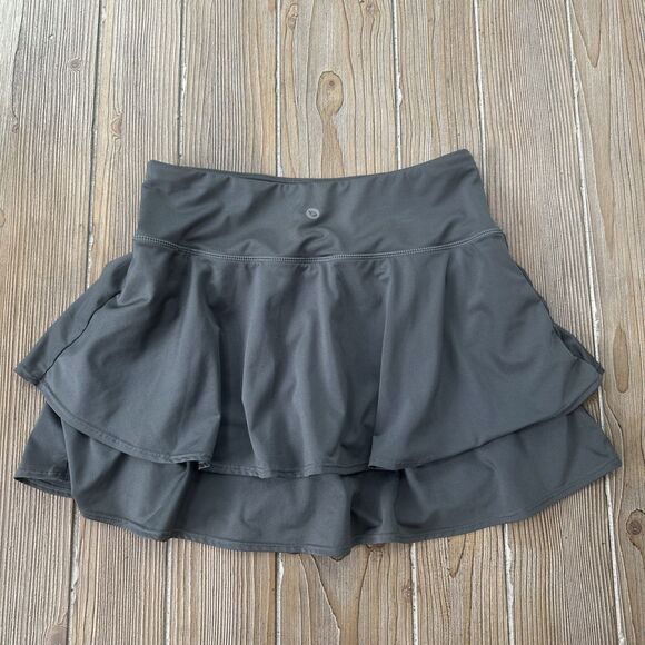 baleaf Women’s Ruffle Drawstring Tennis Pickleball Skort Skirt Activewear - Med - Picture 5 of 6